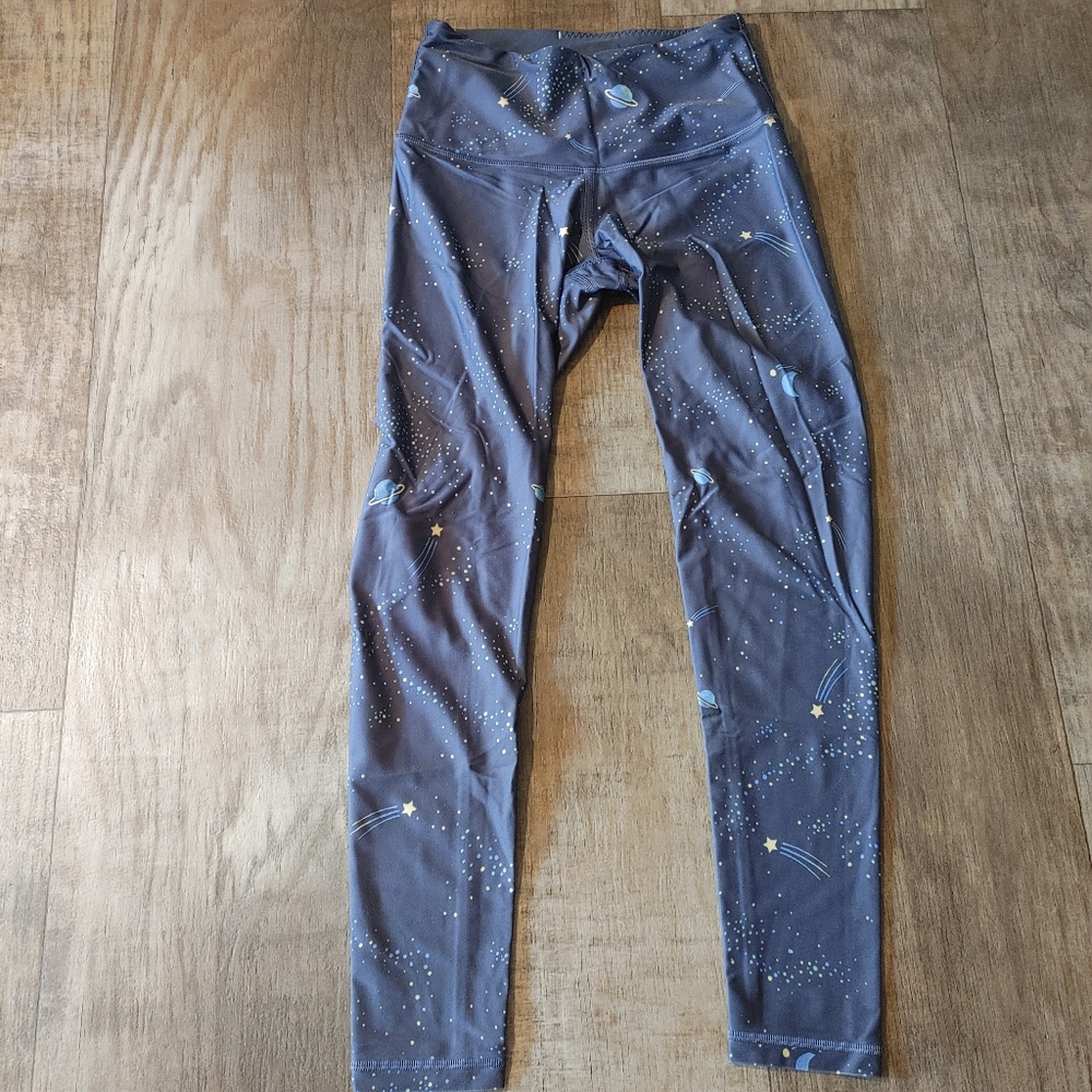 Victoria's Secret Sport Galaxy Stars constellations Leggings size XS